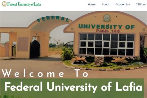 FULAFIA Courses Offered and Requirements (Federal University Lafia)