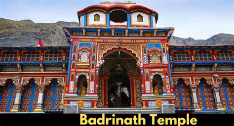 Badrinath Temple : History, Architecture,Significance pooja Timings. » Puja N Pujari - Book ...