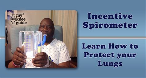 Incentive Spirometer: Important breathing exercises