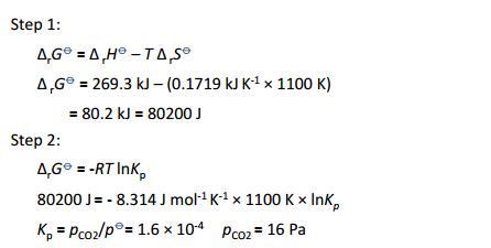 Standard Free Energy Equation | Lemonwho