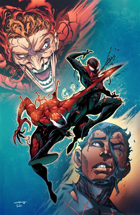 ArtStation - Absolute Carnage Miles Morales - Issue 1 - Variant Cover, Bruno Furlani | Marvel ...