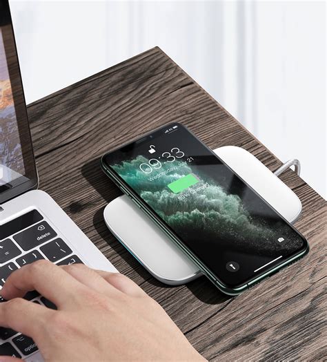 Baseus 15W Qi Wireless Charger Stand for iPhone 11 Pro X XS Samsung S10 S9 S8 Fast Wireless ...