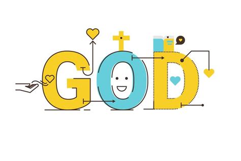 God word design 545178 Vector Art at Vecteezy