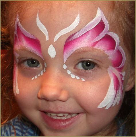 #Schmetterling schminken | Girl face painting, Butterfly face paint ...