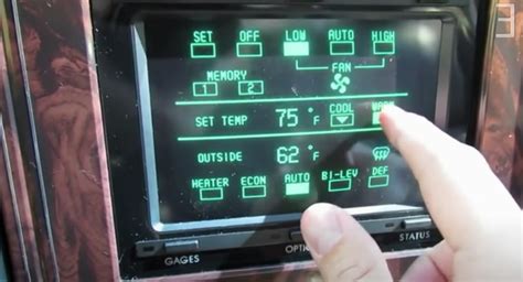 The Buick Riviera Had A Touchscreen Display Way Back In 1986 | Carscoops