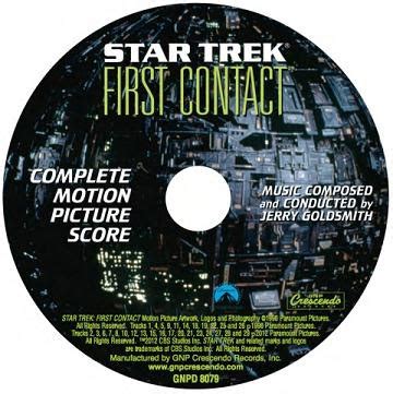 Star Trek Movie Blog: Star Trek: First Contact Complete Score