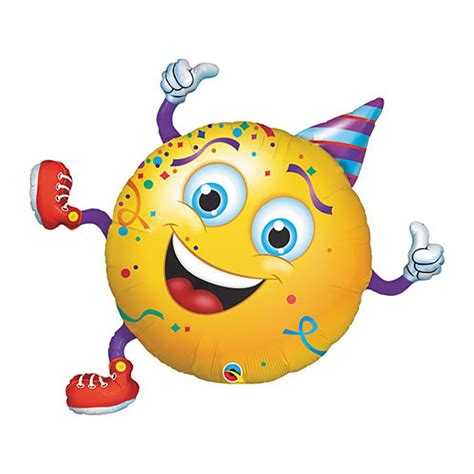 38″ SMILEY PARTY GUY in 2020 | Smiley, Funny emoji, Emoji birthday