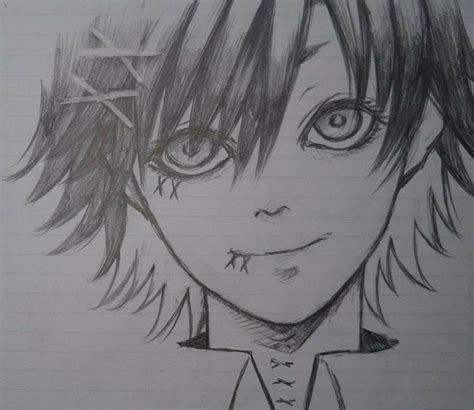 Juuzou Suzuya black haired drawing @DaraenSuzu | Fofa, Aleatória