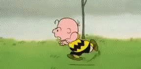 Charlie Brown Football GIF - Mean Meanie - Discover & Share GIFs