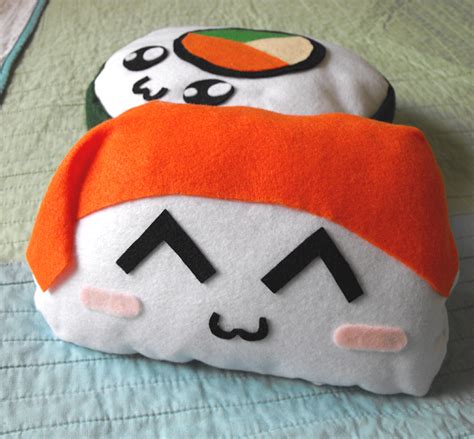 Kawaii Sushi Plushies by nokomomo on DeviantArt