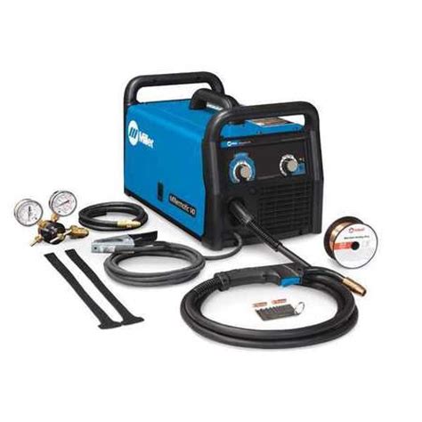 MILLER ELECTRIC 907612 Portable MIG Welder, Millermatic 141 Series, 120VAC - Walmart.com ...