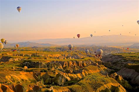 HD wallpaper: hot air balloon, flight, view | Wallpaper Flare