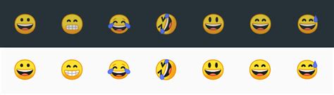 Android O feature spotlight: Google's "grinning face with smiling eyes" emoji no longer looks ...