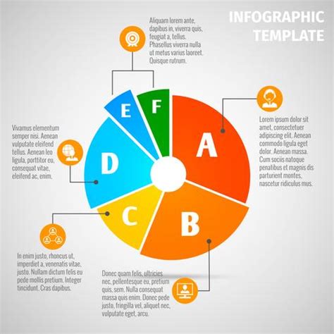 Pie chart meeting infographic 460310 Vector Art at Vecteezy