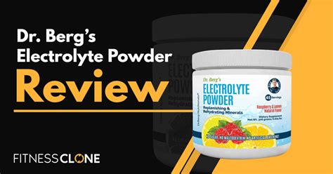 Dr. Berg’s Electrolyte Powder Review - Is It Worth Buying?