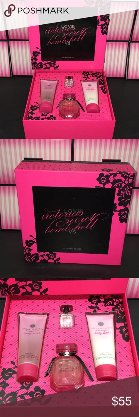 NEW 🍎VICTORIA SECRET BOMBSHELL-GIFT SET | Bombshell victoria secret, Victoria secret makeup ...