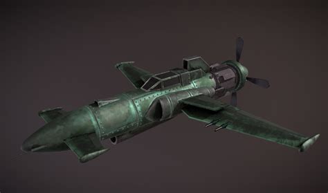 ArtStation - Dieselpunk Plane