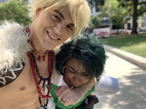 [Self] Me (Deku) and my husband (Bakugou) at Otakon this weekend : r ...