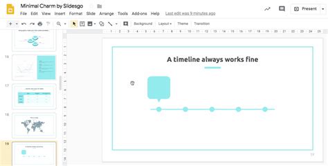 How to Create a Timeline in Google Slides - Tutorial