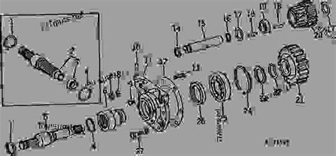 540 RPM AND 1000 RPM PTO REAR DRIVE GEAR AND SHAFTS [02J18] - TRACTOR ...