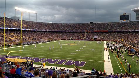 Tcf Bank Stadium Seating Chart Rows | Brokeasshome.com