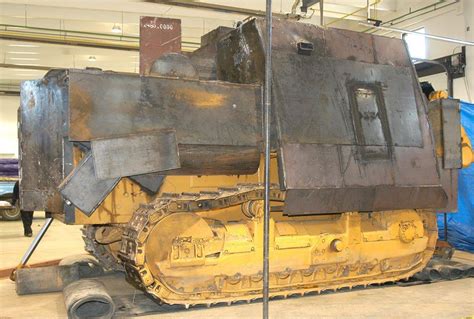 Marvin Heemeyer's "Killdozer" from his 2004 rampage through Granby Colorado. : r/pics