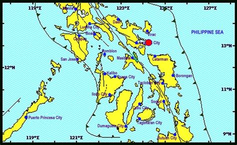 028 km N 35° E of Gubat (Sorsogon) Information No. 2