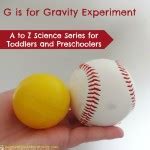 G is for Gravity Experiment | Inspiration Laboratories