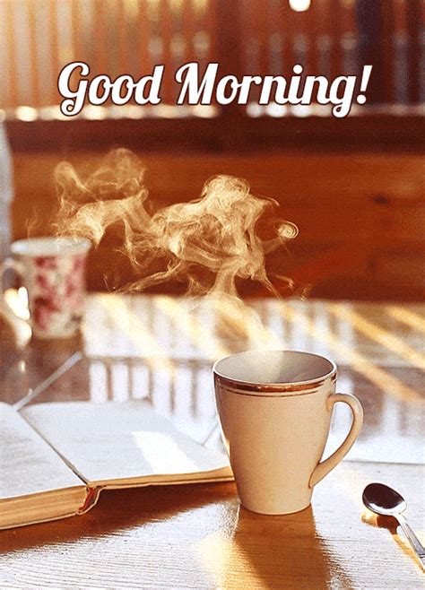 Good Morning Coffee Gif - IceGif