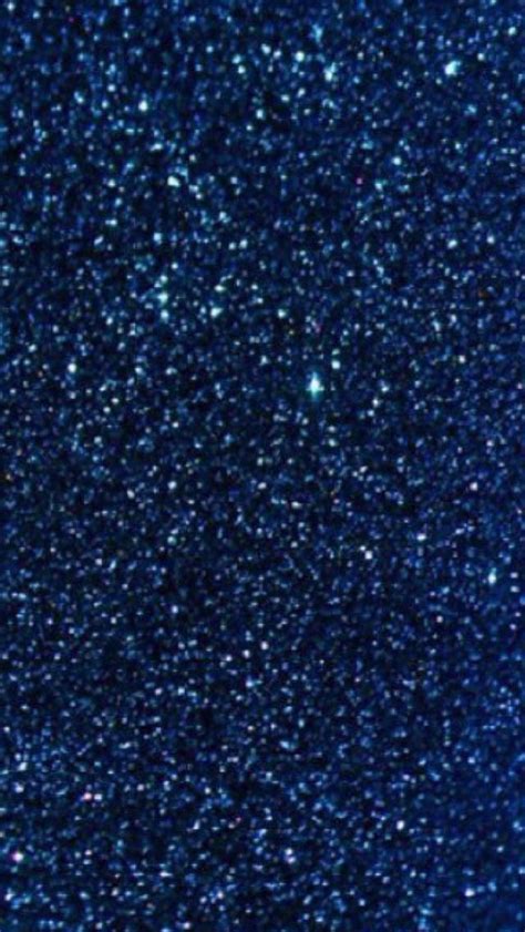 Dark Blue Glitter Background