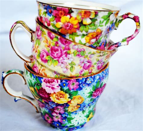 chintz | Tea cups, Pretty tea cups, Tea