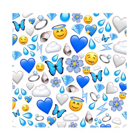 Aesthetic Blue Emojis Png Largest Wallpaper Portal | My XXX Hot Girl