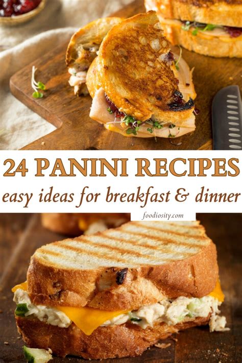 24 Panini Recipes - Best & Easiest Ideas - Foodiosity