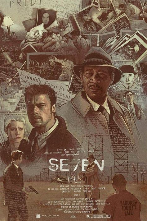 Seven (1995) [500 x 750] - MoviePosterPorn | Movie poster art, Best ...