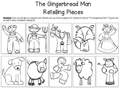 Sequence Of Events In Ginger Gingerbread Boy - Sixteenth Streets