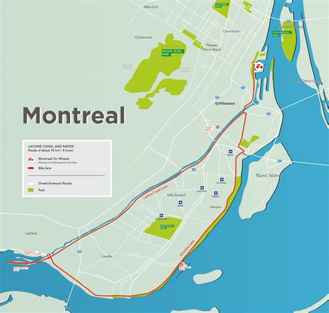 Montreal bike routes - Ça roule Montréal