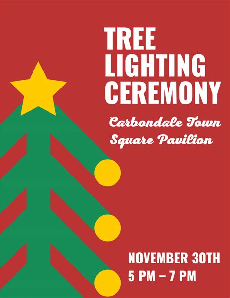 Tree Lighting Ceremony - Carbondale Lights Fantastic Parade