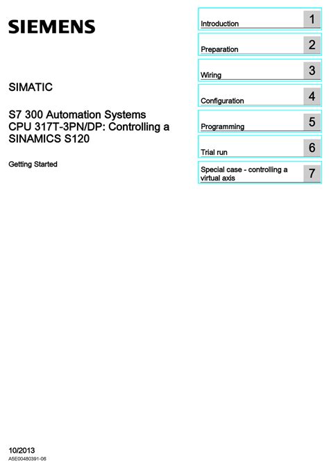 SIEMENS SIMATIC S7 300 GETTING STARTED Pdf Download | ManualsLib