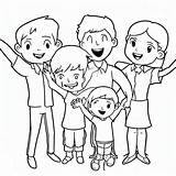 A Happy Family coloring Page  Download Print Or Color Online For Free sketch template