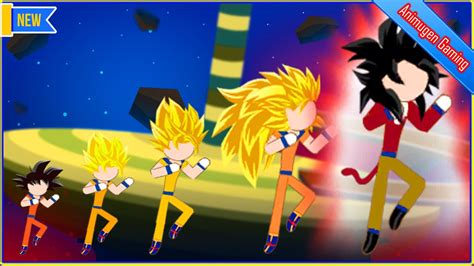 Max Level UP - Stickman Goku SSJ4 💛 Stick Super Fight | Android ...