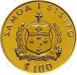 Samoan Gold 100 Tala "Kon Tiki" 1988 KM# 77 | coinscatalog.NET