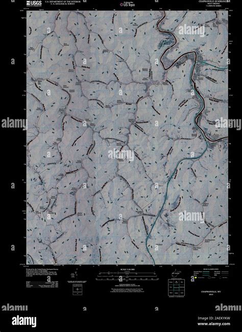 Map of chapmanville hi-res stock photography and images - Alamy