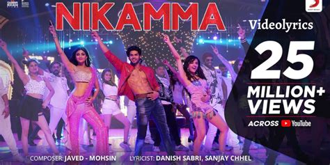 Nikamma Song Lyrics - Shilpa Shetty & Abhimanyu And Shirley - Videolyrics