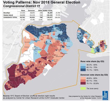 Map of New York's 11th Congressional District, Won By Max Rose : r/nyc