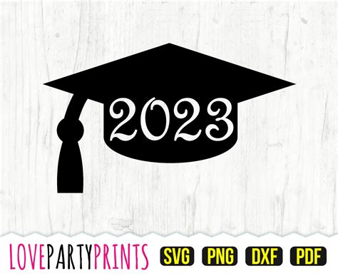 2023 Graduation Cap SVG DXF PNG Pdf Senior 2023 Svg Class - Etsy Australia