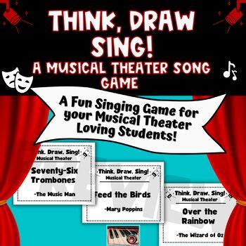 Musical Theater Singing Game Perfect for Larger Music Classes | TPT