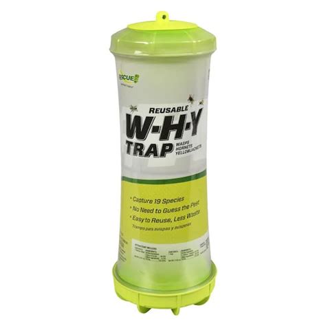 RESCUE WHY Trap for Wasps, Hornets & Yellowjackets Insect Trap ...