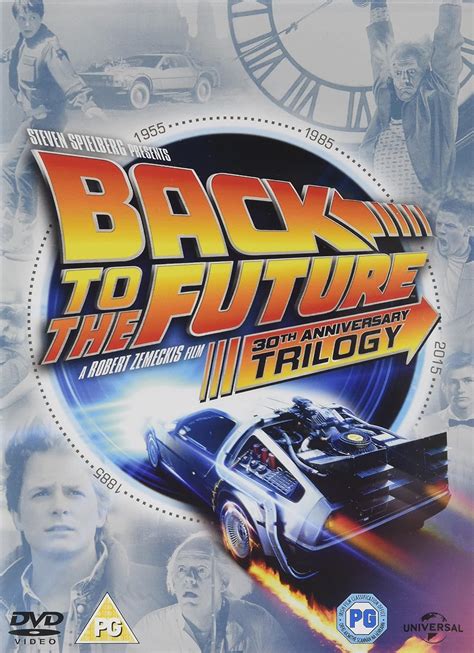 Back to The Future Trilogy [DVD] [1985]: Amazon.co.uk: Michael J. Fox ...