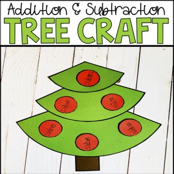 Christmas Tree Math Craft | Bulletin Board Display | TPT