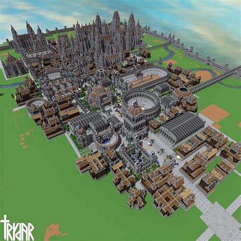 How To Build A Minecraft City - Williams Dembeelith